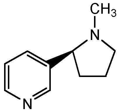 nicotine 1g chemical structure chem